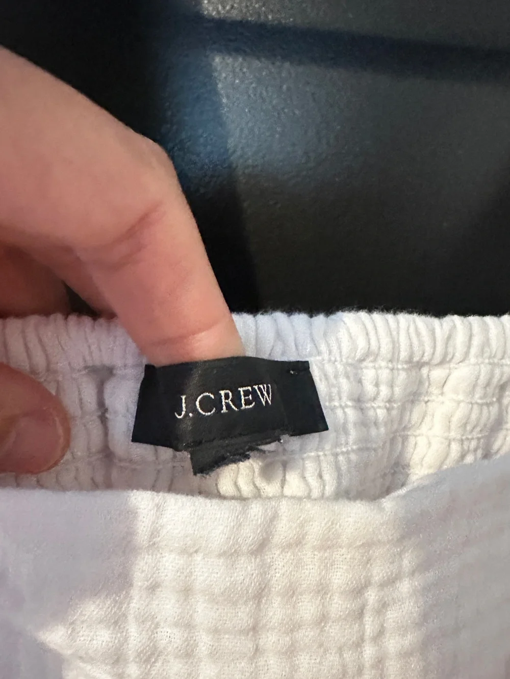 J. Crew Squareneck soft gauze dress Size Small